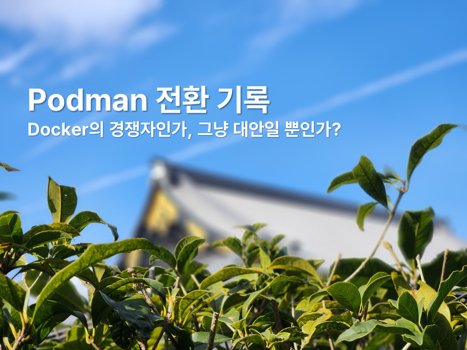 Podman 전환 기록 - Docker의 경쟁자인가, 그냥 대안일 뿐인가?